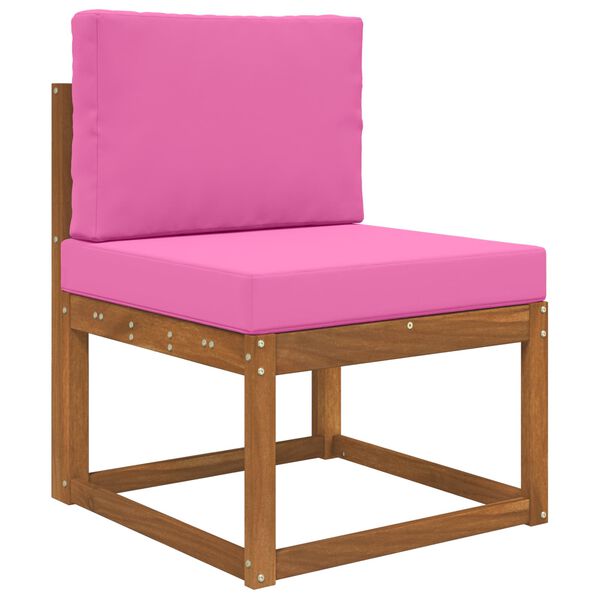 vidaXL Jastuk za vanjsku sofU 2 pcs Ružičasta Poliester