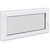 vidaXL Prozor za podrum RISOR 120 x 60 cm PVC i staklo Antracit