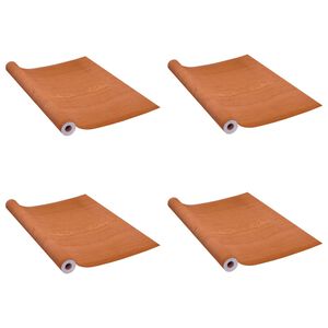 vidaXL Samoljepljive folije za vrata 4 kom boja hrasta 210 x 90 cm PVC