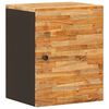 vidaXL Viseći ormar za kupaonicu s pohranom Prirodna 38 x 33 x 48 cm