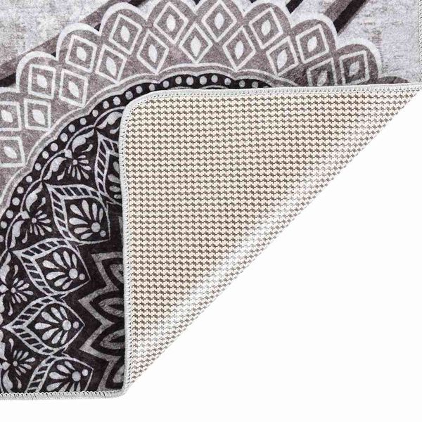 vidaXL Perivi tepih 80 x 300 cm raznobojni protuklizni