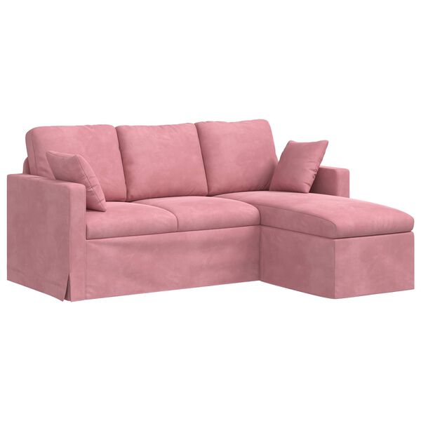 vidaXL Sofa Ružičasta