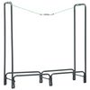 vidaXL Stalak za drva za ogrjev antracit 120 x 35 x 120 cm čelični