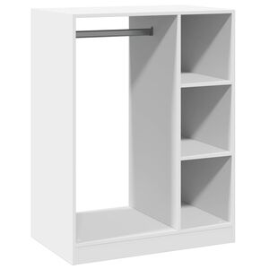 vidaXL Ormar bijeli 77 x 48 x 102 cm od konstruiranog drva