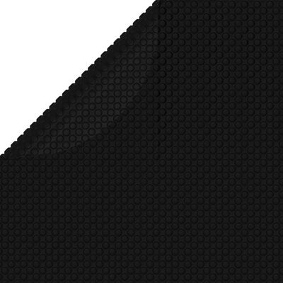 vidaXL Pokrivač za bazen crni 356 cm PE