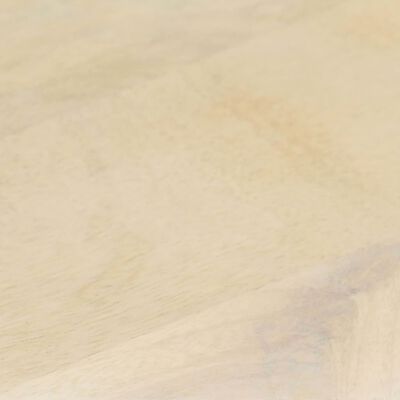vidaXL Stolić za kavu bijeli 68 x 68 x 30 cm od masivnog drva manga