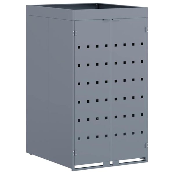 vidaXL Skladi&scaron;te za kantu s krovom za biljke za pojedinačnu kantu od 240L