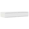 vidaXL Ladice za krevet Bijelo 100 x 36,5 x 16,5 cm Konstruirano drvo