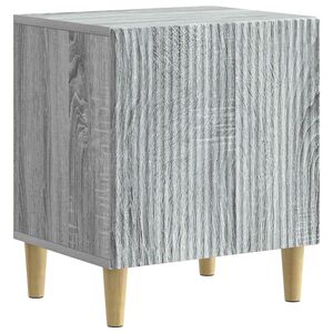 vidaXL Noćni ormar Siva sonoma 43 x 34,5 x 50 cm Konstruirano drvo