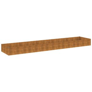 vidaXL Povi&scaron;ena vrtna gredica 482 x 100 x 36 cm od čelika COR-TEN