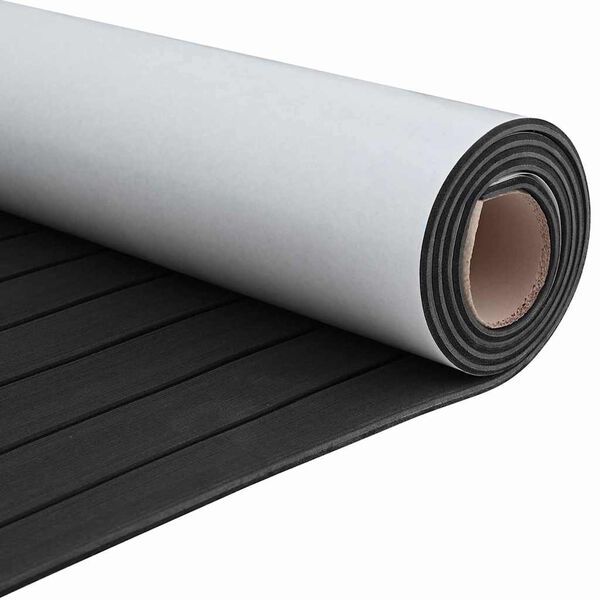 vidaXL Prostirka za čamce Tamno siva s crnom 240 x 90 x 0,5 cm EVA