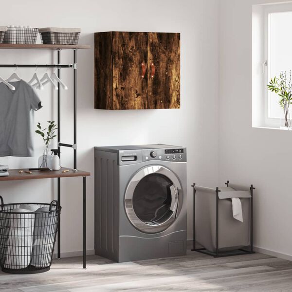 vidaXL Zidni ormarić boja hrasta 60 x 31 x 60 cm od konstruiranog drva