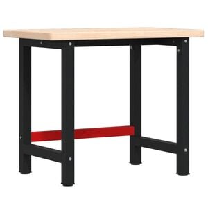 vidaXL Radni stol 100 x 60 x 83 cm od masivne hrastovine pravokutni