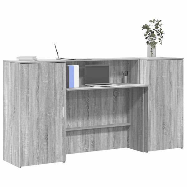 vidaXL Recepcijski stol 200x50x103,5 cm od konstruiranog drva