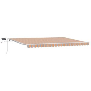 vidaXL Povlačivi tende &Scaron;areni 500 &times; 350 cm Tkanina i Aluminij