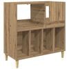 vidaXL Stalak za gramofon Hrast artisan 82 x 39,5 x 82,5 cm