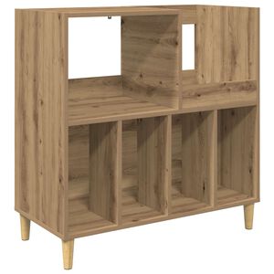 vidaXL Stalak za gramofon Hrast artisan 82 x 39,5 x 82,5 cm