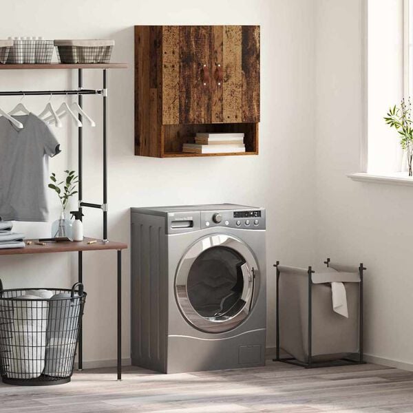 vidaXL Ormar za Zid Zidne Staro drvo 60 x 31 x 70 cm Konstruirano drvo