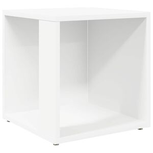 vidaXL Bočni stolić bijeli 33 x 33 x 34,5 cm od konstruiranog drva