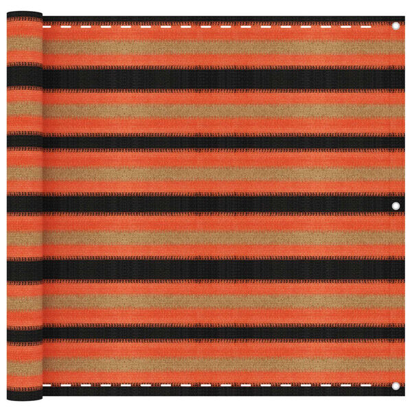 vidaXL Balkonski zastor vi&scaron;ebojni 90 x 500 cm HDPE