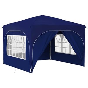 vidaXL Rastezljivi &scaron;ator za zabave 290 x 290 x 245 cm Plava
