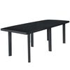 vidaXL Vrtni stol antracit boje 216 x 90 x 72 cm plastični