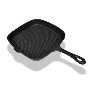 vidaXL Grill Tava Lijevano Željezo 24x23 cm