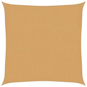 vidaXL Jedro za za&scaron;titu od sunca 160 g/m&sup2; kvadratno pijeska 2x2 m HDPE