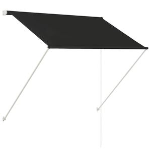 vidaXL Tenda na uvlačenje 150 x 150 cm antracit