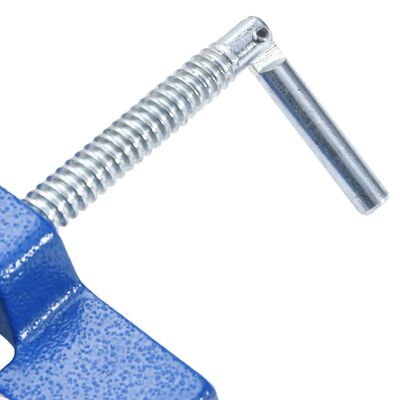 vidaXL Stega za bušilicu plava 150 mm od lijevanog željeza