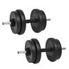 vidaXL 14-dijelni set jednoručnih utega 20 kg