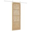 vidaXL Klizna vrata ORKDAL 73,5 x 211 cm Masivna borovina