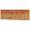 vidaXL Zidna polica 50x20x3,8 cm pravokutna bagremovo drvo živi rub