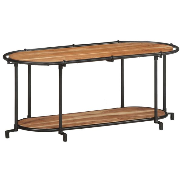 vidaXL TV ormarić 100x42x40 cm od masivnog bagremovog drva