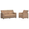 vidaXL Set sofe 2 pcs Boja cappuccina Umjetna koža