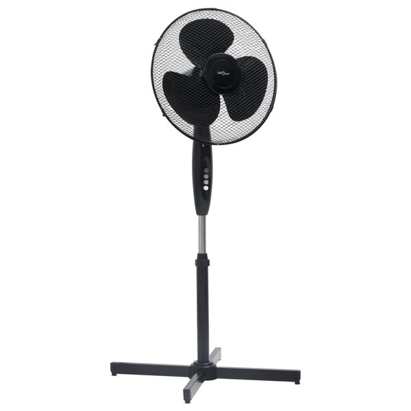 vidaXL Samostojeći ventilator &Phi; 40 cm 120 cm crni