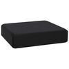 vidaXL Jastuk za sjedalo 40 x 40 x 11 cm PU pjena Crna