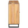 vidaXL Highboard s pohranom Smeđa 90 x 33 x 75 cm Čvrsto drvo manga