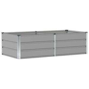 vidaXL Sadilica Svijetlo siva 160 x 80 x 45 cm Čelik
