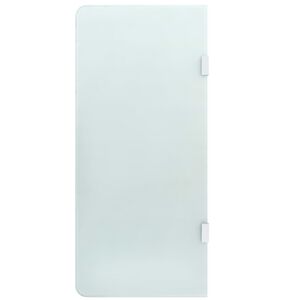 vidaXL Zidna pregrada za pisoar 90 x 40 cm od kaljenog stakla