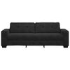 vidaXL Sofa 3 pcs Bež Platnasta tkanina