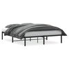 vidaXL Metalni okvir za krevet crni 160x200 cm