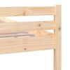 vidaXL Okvir za krevet od masivnog drva 100 x 200 cm
