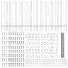 vidaXL Ograda s postovima Srebrno 1,2 x 100 m Čelik