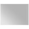 vidaXL LED kupaonsko ogledalo 60 x 80 cm