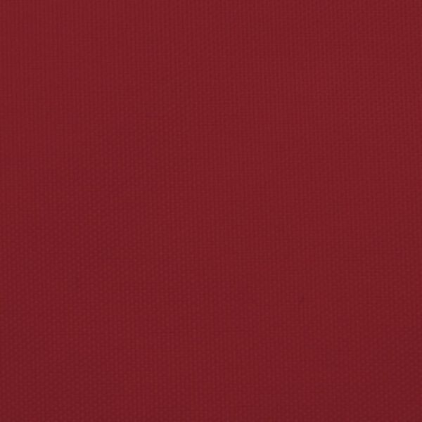 vidaXL Jedro protiv sunca od tkanine četvrtasto 4,5 x 4,5 m crveno