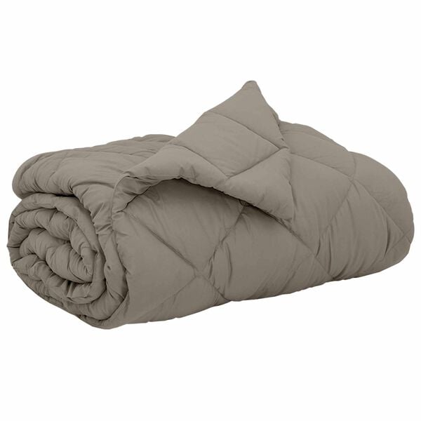 vidaXL Puni pokrivač za cijelu godinu Svijetlo siva 220 x 240 cm