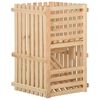 vidaXL Kutija za krumpire 50 x 50 x 80 cm od masivne borovine