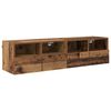 vidaXL TV zidni ormari Zidne 2 pcs Staro drvo 60 x 30 x 30 cm
