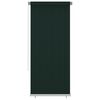 vidaXL Vanjska roleta za zamračivanje 100 x 230 cm tamnozelena HDPE